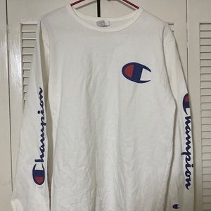 Large Champion Long sleeve shirt